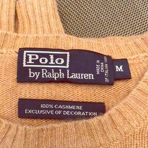 Ralph Lauren 100%mens cashmere sweater